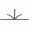 Ekena Millwork Redmond Smooth Timber Gable Bracket, Douglas Fir, 96"W x 48"H x 1 1/2"D x 3 1/2"F, 12/12 Pitch GBW096X48X0204RED00SDF - alternate 3